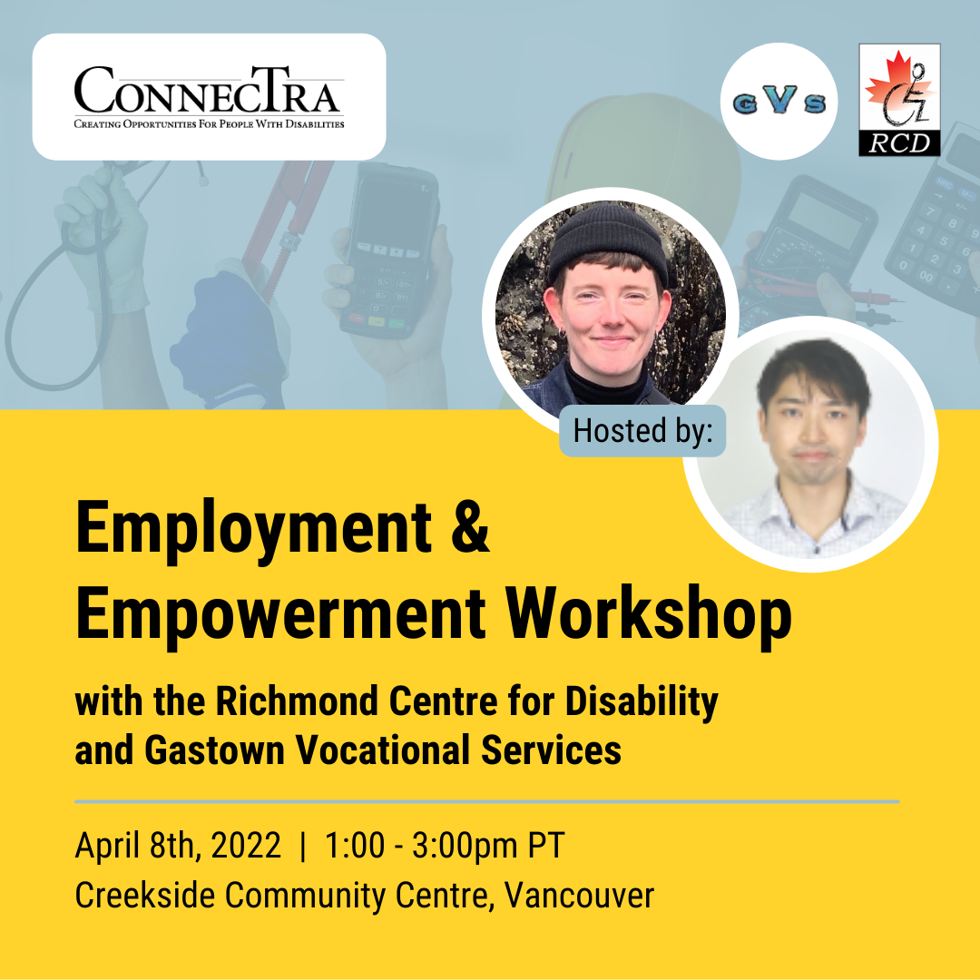 Employment & Empowerment In-Person Workshop