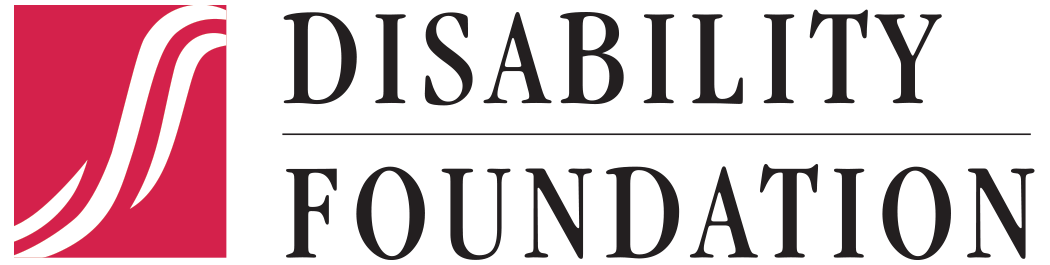 Disability Foundation logo.